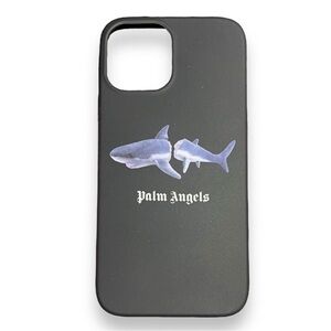 Palm Angels Black Logo iPhone Case